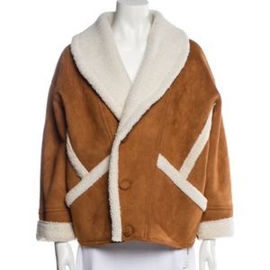 Faux  shearling ,oversized jacket i a perfect condition
